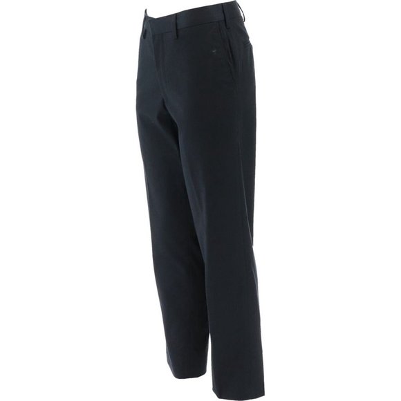 NWT LANDS' END STRETCH TWILL PANTS CLASSIC NAVY 42- UNHEMMED - Picture 2 of 9